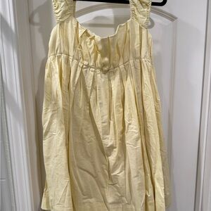 LULLABY CLUB 🌟Yellow Sleeveless Dress